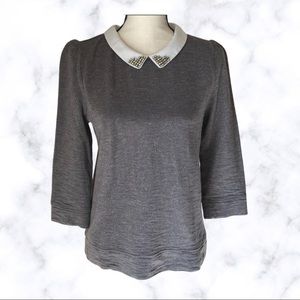 Loft Jeweled Sweater